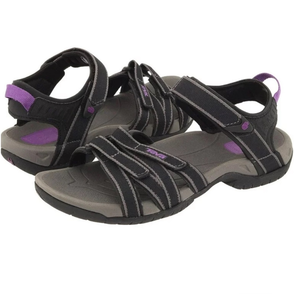 Tava black purple sandals size 10 hiking